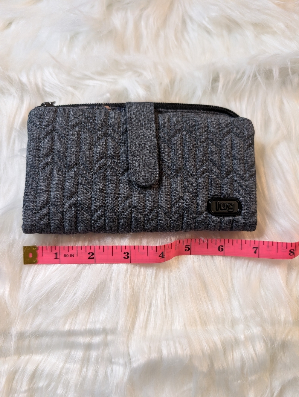 lug Grey Carousel Crossbody & Matching Tram Wallet  Bundle - Picture 4 of 8